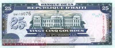 Haiti - 25  Gourdes (#266d_UNC)