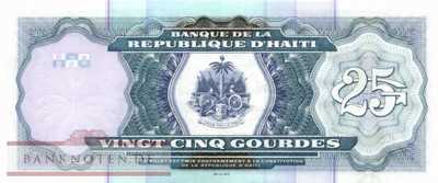 Haiti - 25  Gourdes (#266e_UNC)