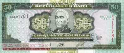 Haiti - 50  Gourdes (#267b_UNC)