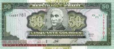 Haiti - 50  Gourdes (#267b_UNC)