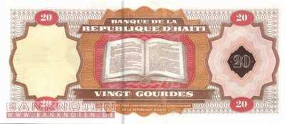 Haiti - 20  Gourdes (#271_UNC)