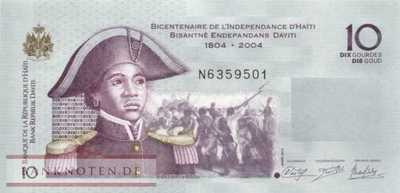 Haiti - 10  Gourdes (#272g_UNC)