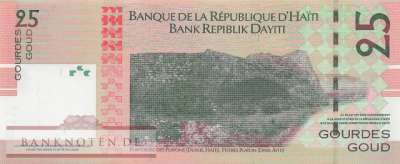 Haiti - 25  Gourdes (#273a_UNC)
