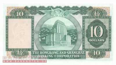 Hong Kong - 10  Dollars (#182i-81_UNC)