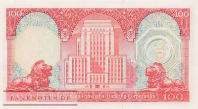 Hong Kong - 100  Dollars (#187d-82_UNC)
