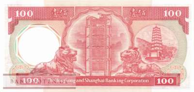 Hong Kong - 100 Dollars (#194a-87_UNC)