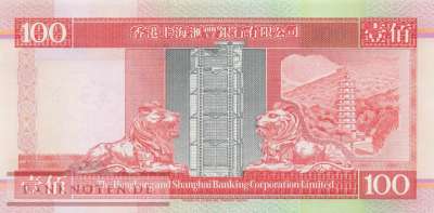 Hong Kong - 100  Dollars (#203a-94_UNC)
