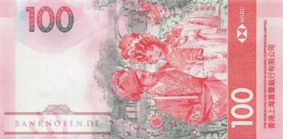 Hong Kong - 100  Dollars (#220c_UNC)