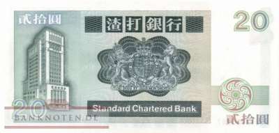 Hong Kong - 20  Dollars (#279a_UNC)