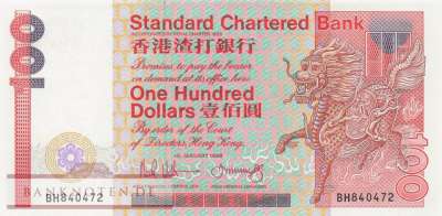 Hong Kong - 100  Dollars (#281b-88_UNC)