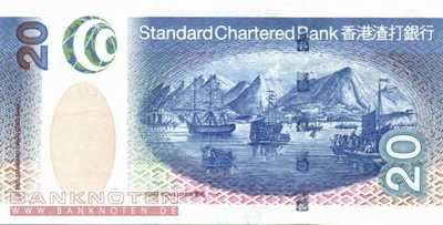 Hong Kong - 20 Dollars (#291_UNC)