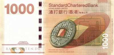 Hong Kong - 1.000  Dollars (#301d_UNC)