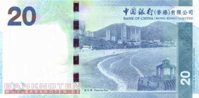 Hong Kong - 20  Dollars (#341a_UNC)