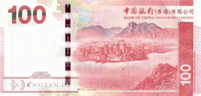 Hong Kong - 100  Dollars (#343d_UNC)