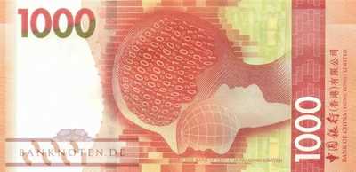 Hong Kong - 1.000  Dollars (#352a_UNC)