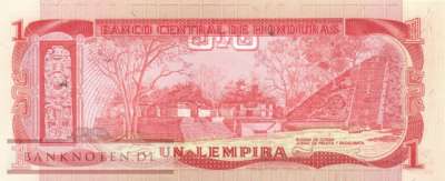 Honduras - 1  Lempira (#062_UNC)