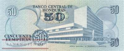 Honduras - 50  Lempiras (#066c-9012_UNC)