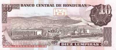 Honduras - 10  Lempiras (#070a_UNC)