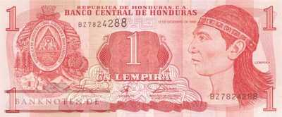 Honduras - 1  Lempira (#079a_UNC)