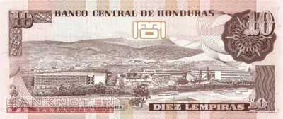 Honduras - 10  Lempiras (#082d_UNC)