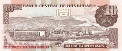Honduras - 10  Lempiras (#086b_UNC)