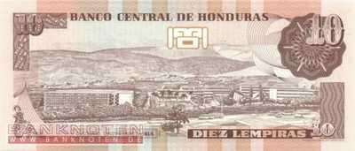 Honduras - 10  Lempiras (#086d_UNC)