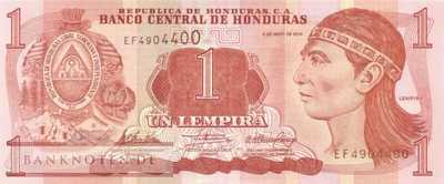 Honduras - 1  Lempira (#089b_UNC)