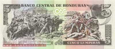 Honduras - 5  Lempiras (#091a_UNC)