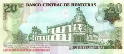 Honduras - 20  Lempiras (#093a_UNC)