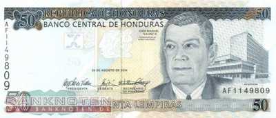 Honduras - 50  Lempiras (#094a_UNC)