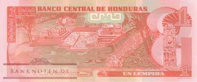 Honduras - 1  Lempira (#096b_UNC)