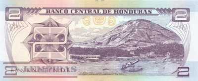 Honduras - 2  Lempiras (#097b_UNC)
