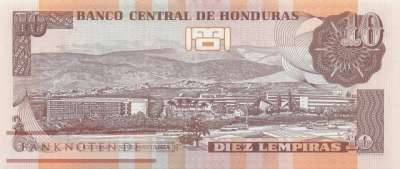 Honduras - 10  Lempiras (#099f_UNC)