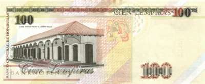 Honduras - 100  Lempiras (#102b_UNC)