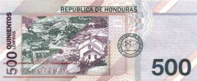 Honduras - 500  Lempiras (#113_UNC)