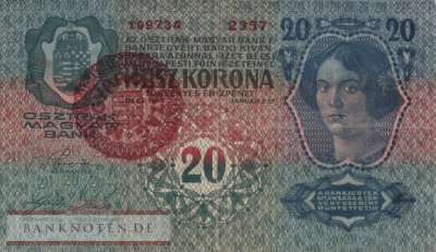 Hungary - 20  Korona (#020_VF)