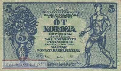 Ungarn - 5  Korona (#035_F)