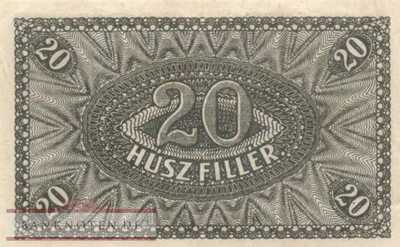 Hungary - 20  Filler (#043_XF)