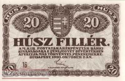 Hungary - 20  Filler (#043_UNC)