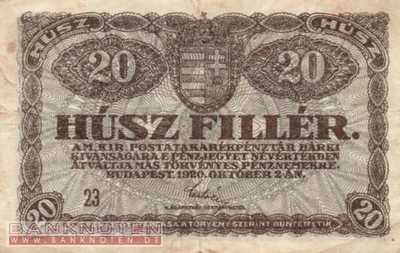 Hungary - 20  Filler (#043_F)
