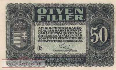 Hungary - 50  Filler (#044_VF)