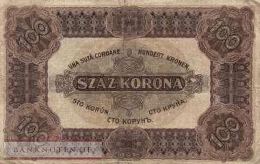 Ungarn - 100  Korona (#063_VG)
