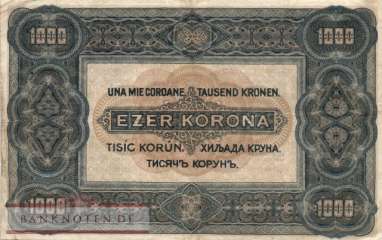 Hungary - 1.000  Korona (#066_F)