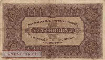 Ungarn - 100  Korona (#073a_F)