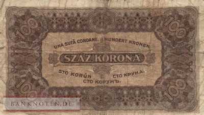 Ungarn - 100  Korona (#073b_F)