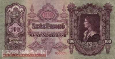 Hungary - 100  Pengö (#098_UNC)