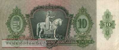 Hungary - 10  Pengö (#100_VF)