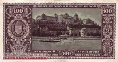 Ungarn - 100  Pengö (#111b-1_F)