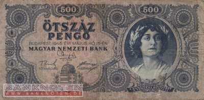 Ungarn - 500  Pengö (#117x_F)