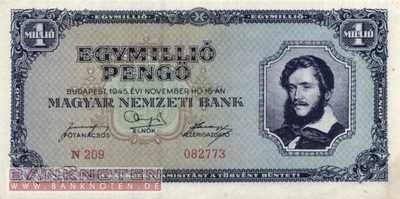 Ungarn - 1 Million Pengö (#122_AU)